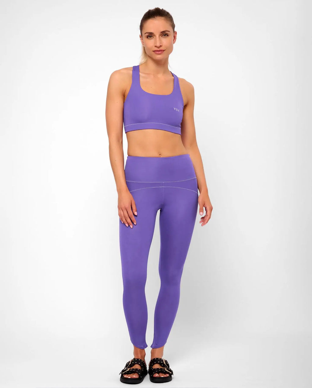 Brassière de yoga purple BANDHA YUJ - Maison de pleine conscience