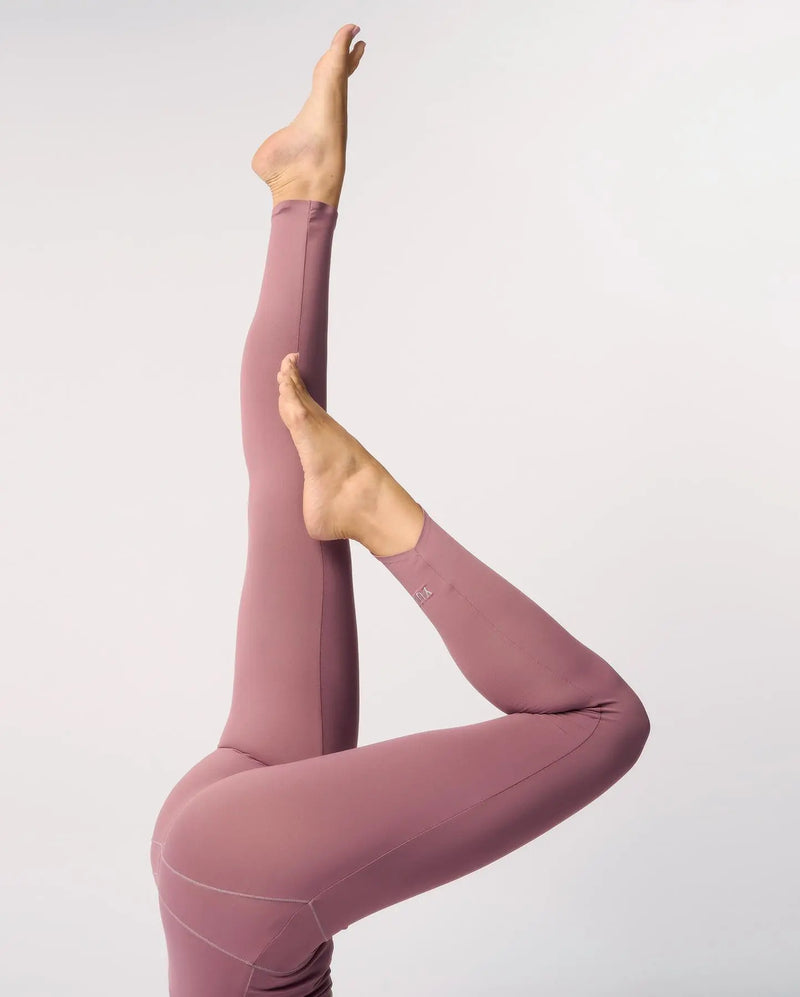 Legging de yoga MULADHARA Burgundy YUJ - Maison de pleine conscience
