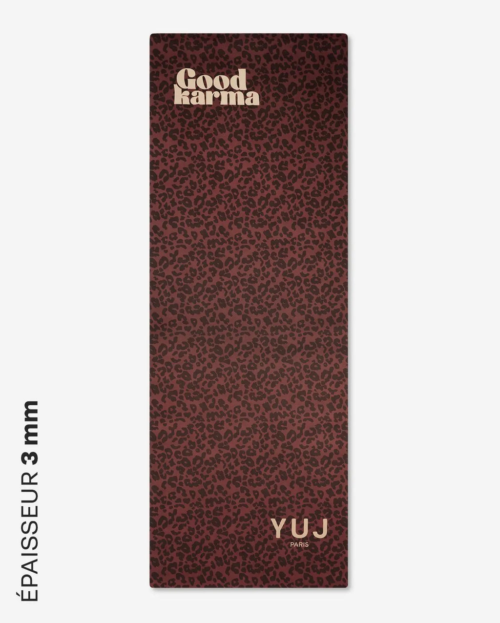 Tapis de yoga LEOBROWN Good Karma - 3mm YUJ - Maison de pleine conscience